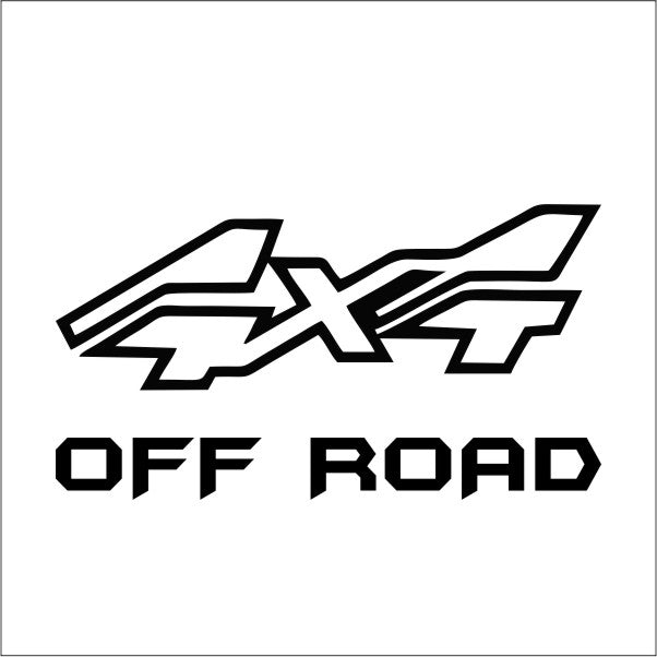 4x4 Off Road Autoaufkleber │My-Foil Online Shop