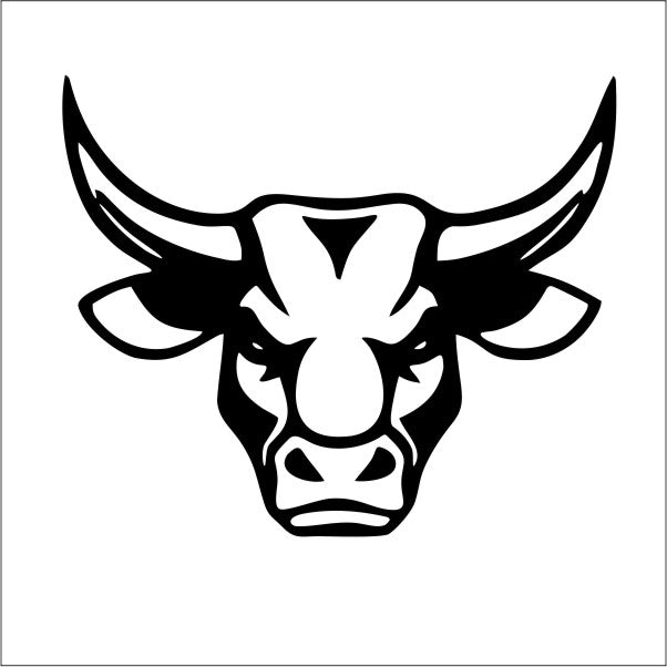 Stierkopf Bulls Autoaufkleber │My-Foil Online Shop
