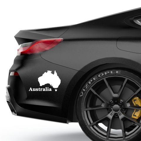 Australien Aufkleber 4 - Beispielansicht