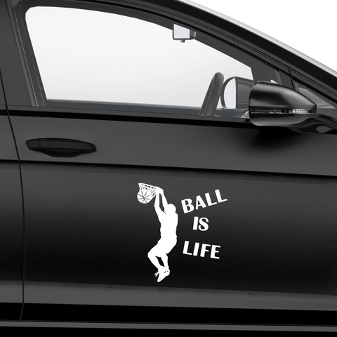 Ball is life Aufkleber Nr. 1 - Beispielansicht