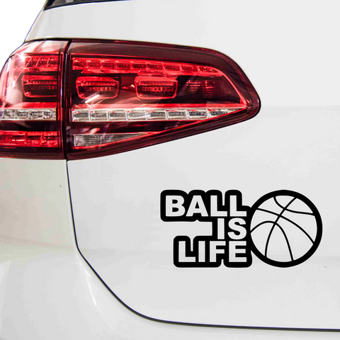 Ball is life Aufkleber Nr. 2 - Beispielansicht