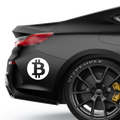 Bitcoin Emblem Nr.1 Aufkleber - Beispielansicht
