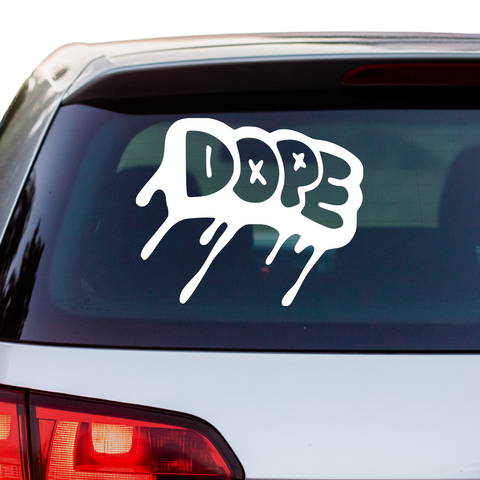 DOPE Artwork JDM Aufkleber - Beispielansicht