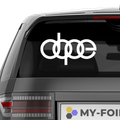 Dope Aufkleber - Beispielansicht