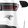 Drachen Klaue Tribal Aufkleber - Beispielansicht