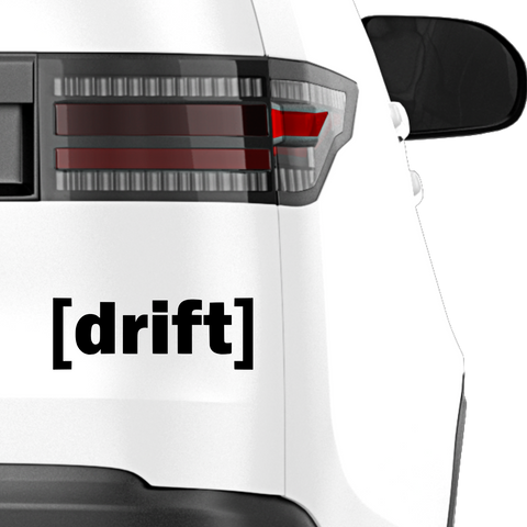 Drift Aufkleber - Beispielansicht