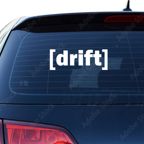 Drift Aufkleber - Beispielansicht