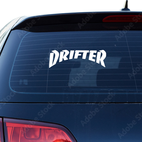 Drifter Aufkleber - Beispielansicht