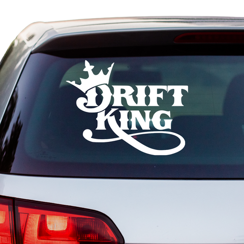Driftking Edel Aufkleber - Beispielansicht