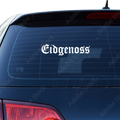 Eidgenoss Aufkleber Nr 1 - Beispielansicht
