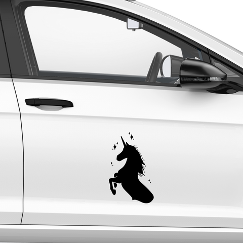 Einhorn Aufkleber Nr 12 - Beispielansicht