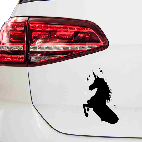 Einhorn Aufkleber Nr 12 - Beispielansicht