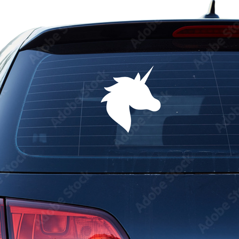 Einhorn Aufkleber Nr 13 - Beispielansicht