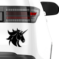 Einhorn Aufkleber Nr 17 - Beispielansicht