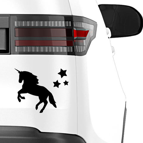 Einhorn Aufkleber Nr 21 - Beispielansicht
