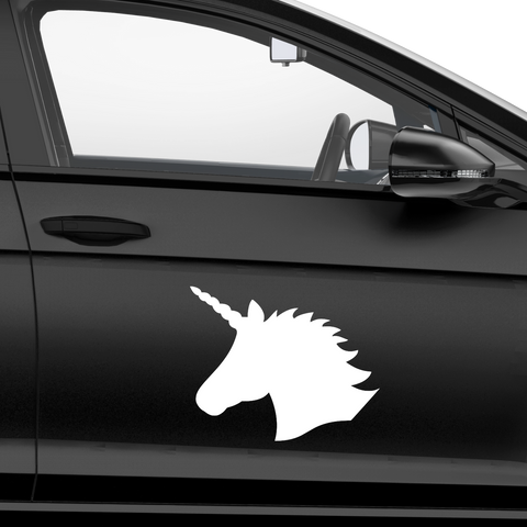 Einhorn Aufkleber Nr 24 - Beispielansicht