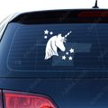 Einhorn Aufkleber Nr 6 - Beispielansicht