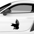 Einhorn Aufkleber Nr 8 - Beispielansicht