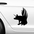 Einhorn Aufkleber Nr 8 - Beispielansicht