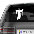 Ghost Sensenmann Aufkleber - Beispielansicht