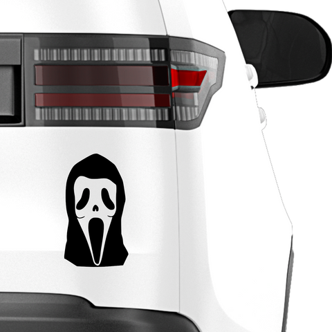 Ghostface Horror Aufkleber - Beispielansicht