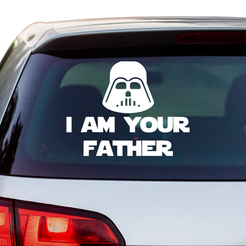 I am your father Aufkleber - Beispielansicht