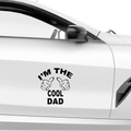Im the cool Dad Aufkleber - Beispielansicht