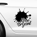 Kobe Bryant Motiv Aufkleber - Beispielansicht