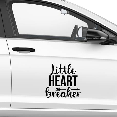 Little Heart breaker Aufkleber - Beispielansicht