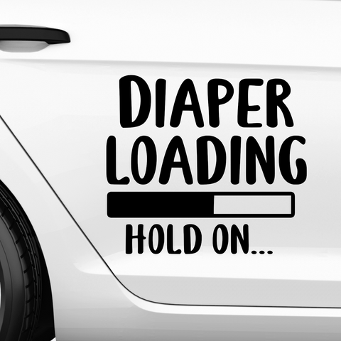 Loading Aufkleber - Beispielansicht