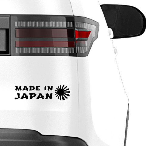 Made in Japan JDM Aufkleber - Beispielansicht