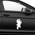 Mario Silhouette Aufkleber - Beispielansicht