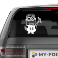 Minion Honda Aufkleber - Beispielansicht