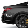 No Fat Chicks JDM Aufkleber - Beispielansicht