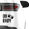 Oh Baby Aufkleber - Beispielansicht
