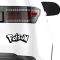 Poison Pokemon Fakelogo Aufkleber - Beispielansicht