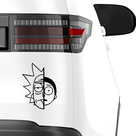 Rick and Morty Portrait - Beispielansicht