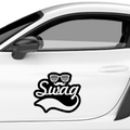 SWAG Schriftzug Nr.5 Aufkleber - Beispielansicht