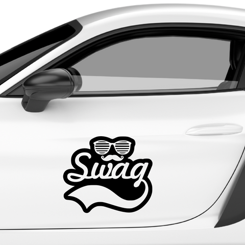SWAG Schriftzug Nr.5 Aufkleber - Beispielansicht
