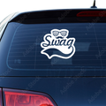 SWAG Schriftzug Nr.5 Aufkleber - Beispielansicht