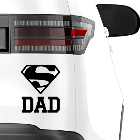 Super Dad Aufkleber Nr 1 - Beispielansicht