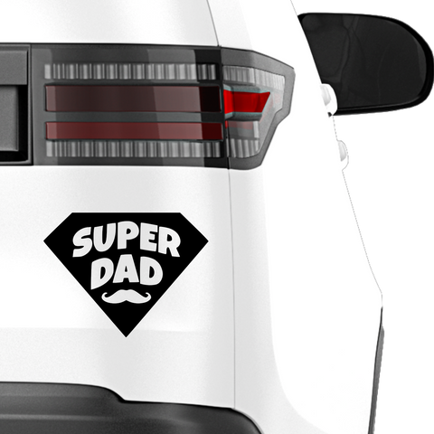Super Dad Aufkleber Nr 3 - Beispielansicht