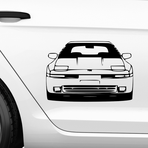 Supra Front Aufkleber - Beispielansicht