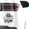 That summer feeling Aufkleber - Beispielansicht