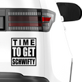 Time to get swifty Aufkleber - Beispielansicht