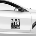 Time to get swifty Aufkleber - Beispielansicht