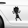 Tiny Rick. Aufkleber - Beispielansicht