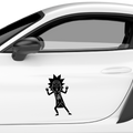Tiny Rick. Aufkleber - Beispielansicht