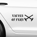 Valves of Fury Aufkleber - Beispielansicht