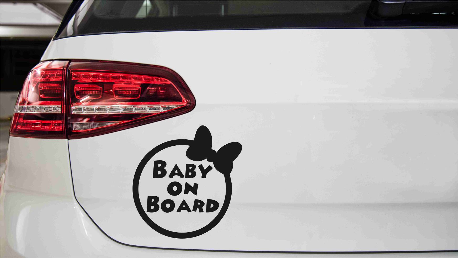 Baby On Board mit Schlaufe Autoaufkleber